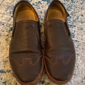 Frye Shoes | Mens Frye Cooper Leather Slip Ons Shoes Sz 10 | Color: Brown | Size: 10 | Cherripop7's Closet
